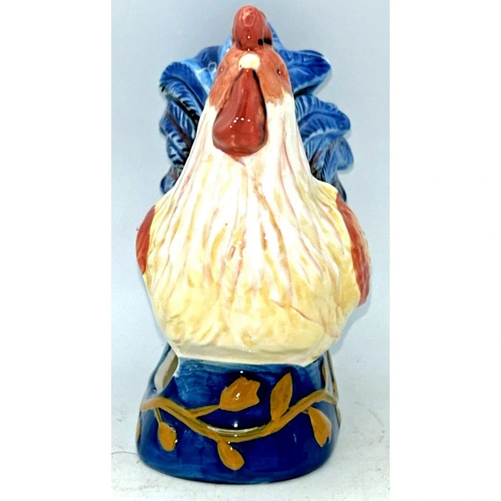 Cracker Barrel Ceramic Rooster Sponge Small Bar of Soap Holder‎ Kitchen